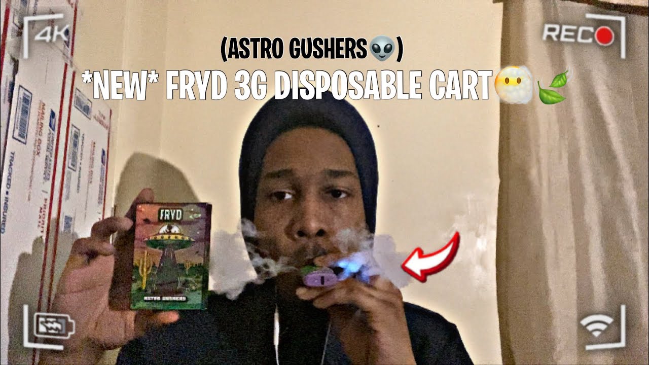 *NEW* FRYD 3G DISPOSABLE CART🍃 + FRYD EDIBLE🍬(REVIEW) | ASTRO GUSHERS👽