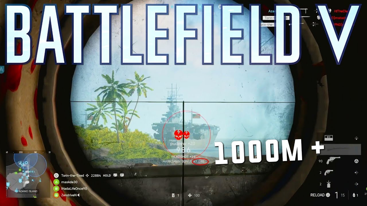 Long range sniper - Battlefield 5 Top Plays