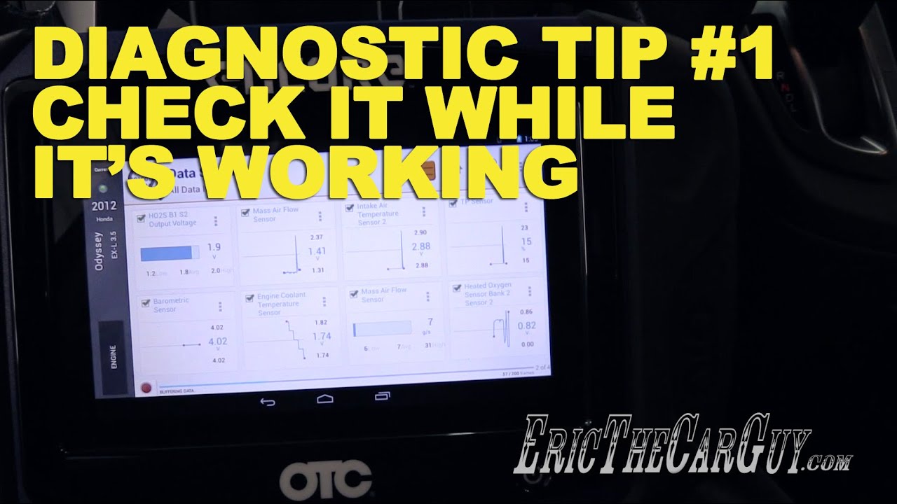 Diagnostic Tip #1 Check It While It's Working -EricTheCarGuy