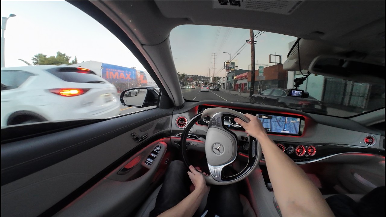 5PM DRIVE IN MURDERED OUT S Class POV DRIVE