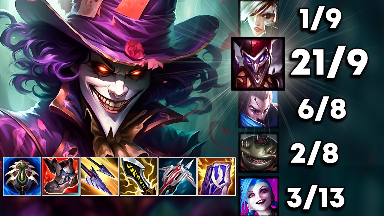 NO TEAM? NO PROBLEM! Shaco Solo Carry 1v9 with The Best 2025 Damage Build to Challenger