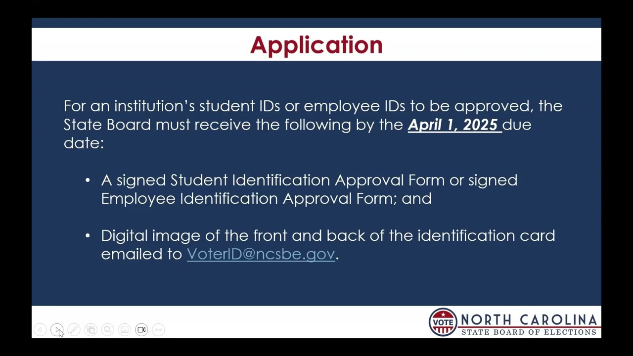 Student Voter ID Approval and Renewal Process 2025