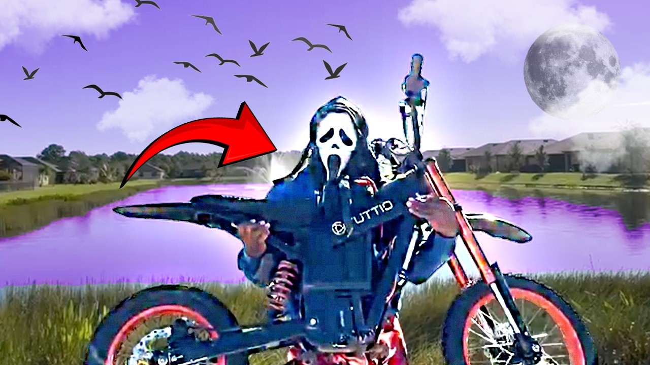 I RODE MY MINI SURRON ON HALLOWEEN (GOT FOLLOWED)