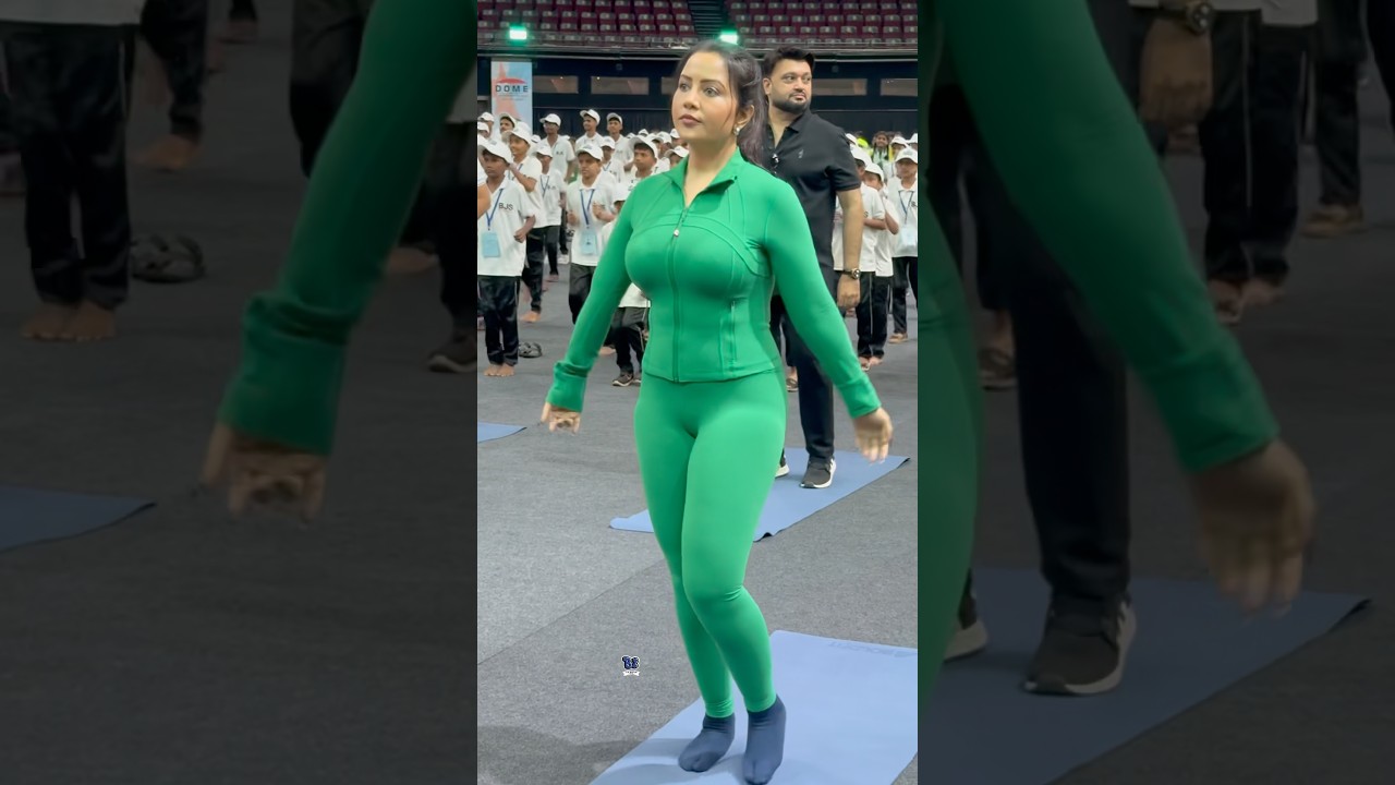 Amruta F, Shahid Kapoor,Sreeleela Joins the International Yoga Day 2026 Celebration