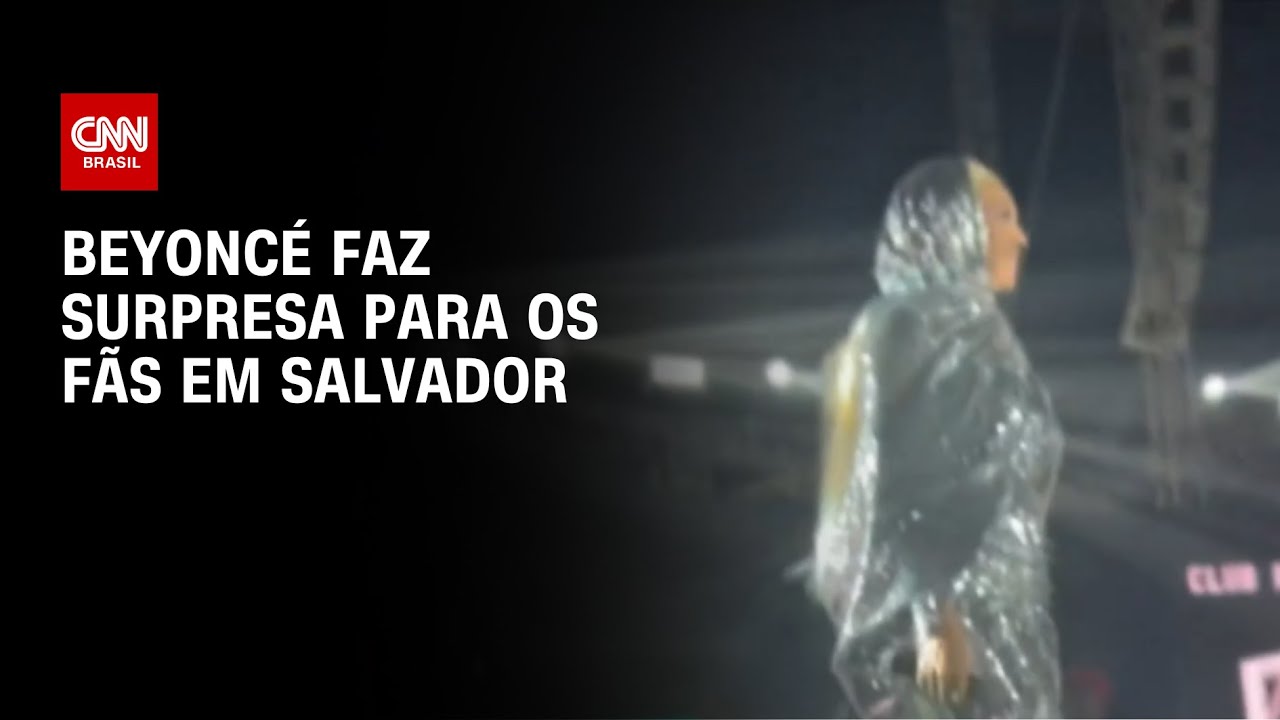Beyoncé faz surpresa para os fãs em Salvador | CNN PRIME TIME