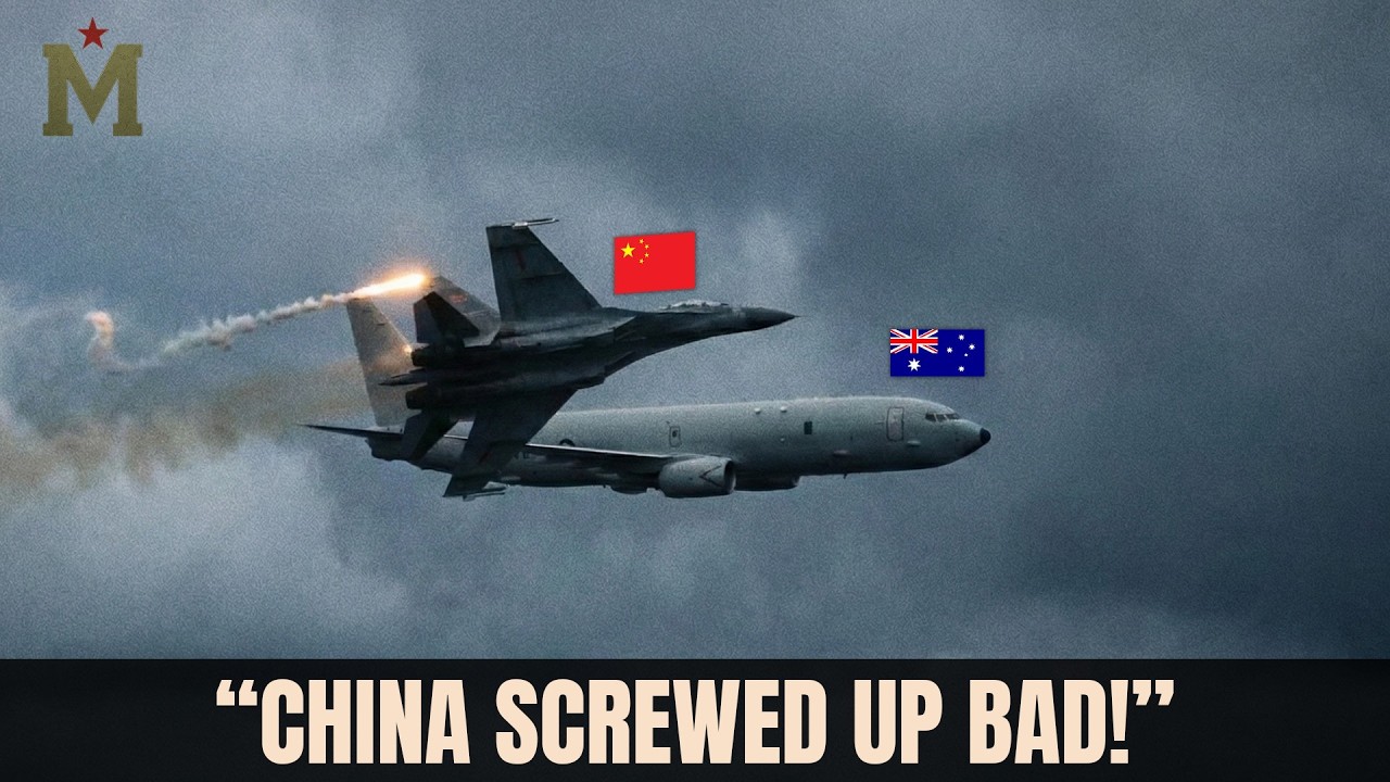 Chinese Su-35 Tried to Intimidate an Australian P-8 — BIG MISTAKE