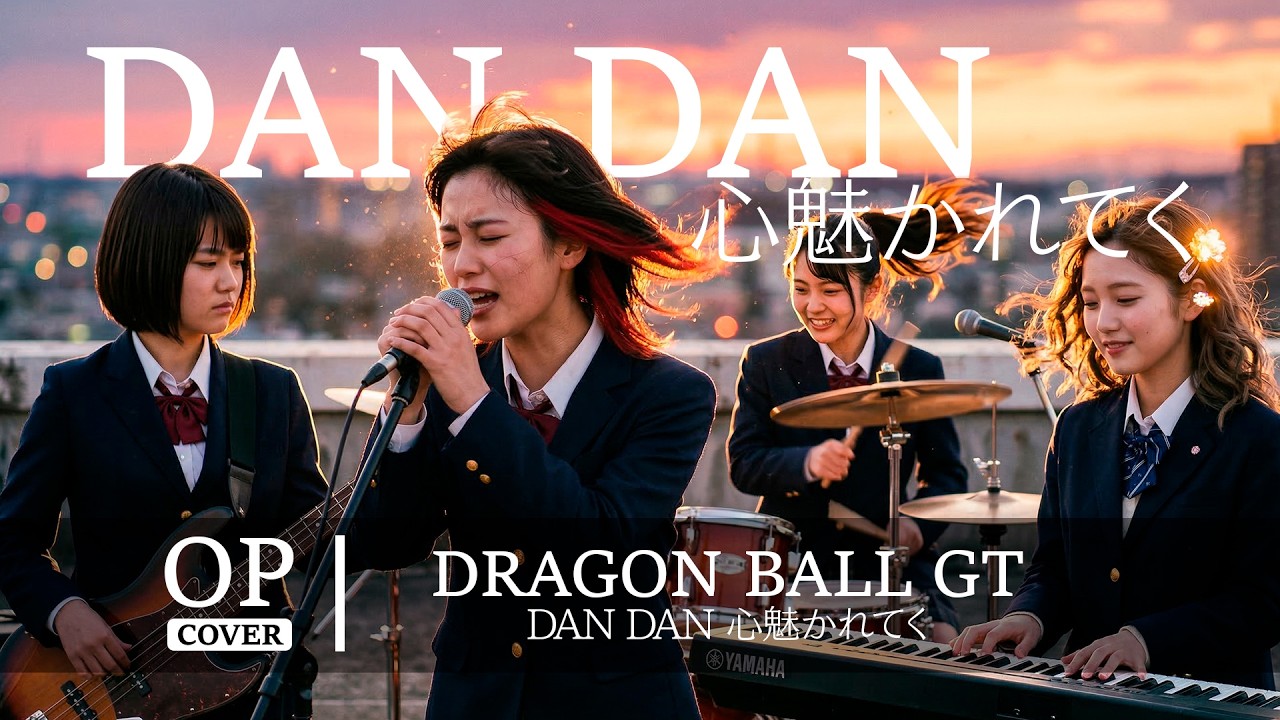 Dragon Ball GT Opening - DAN DAN Kokoro Hikareteku | Anime 90s [Cover LemonadePanic]