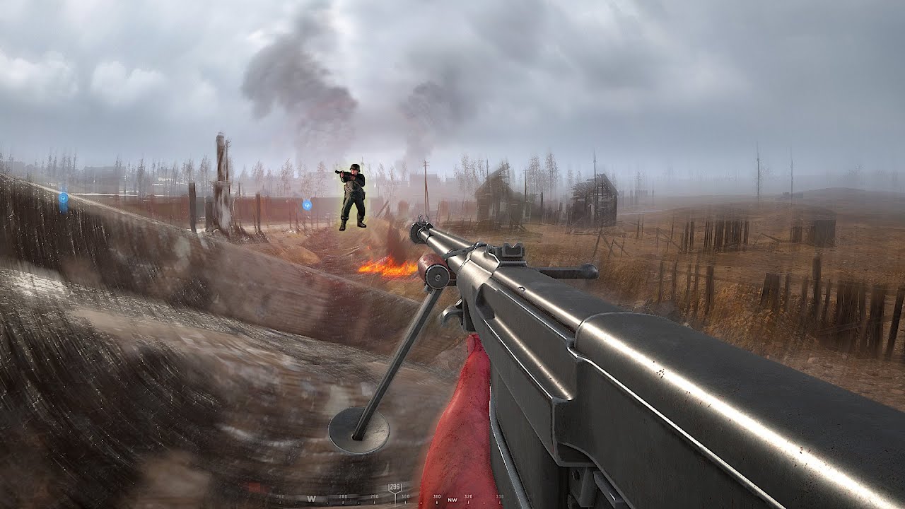 Usei o rifle antitanque... CONTRA A INFANTARIA - Hell Let Loose