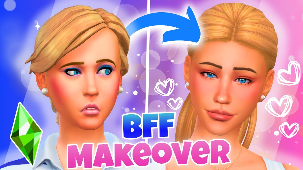 ✨Я сделала для своей лучшей подруги идеальное преображение!✨ || The Sims 4