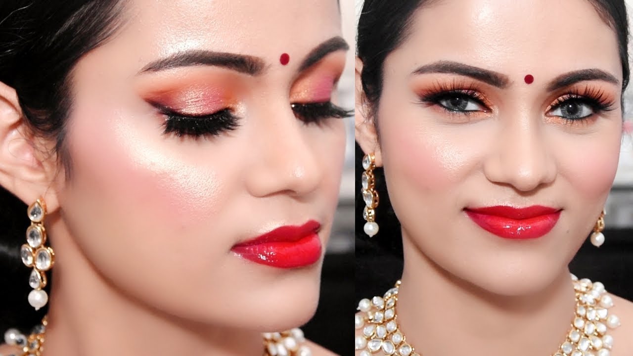 ठण्ड में ऐसे करें ग्लोइंग स्किन & ग्लॉसी मेकअप Winter GLOSSY & GLOWING Party Makeup