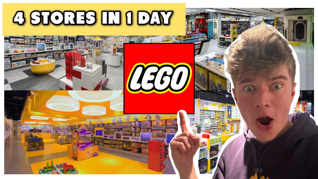 Посещение 4 магазинов Lego за один день! — ЛОНДОНСКОЕ ИЗДАНИЕ