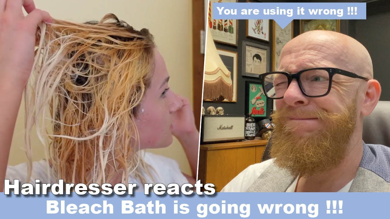 Bleach Bath Gone WRONG! Hairdresser Reacts to Epic Hair Fails!