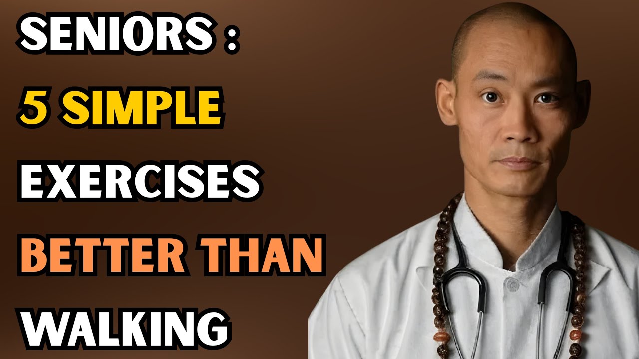Seniors: 5 Simple Exercises BETTER Than Walking — My Daily Routine | Dr. Shi Heng Yi