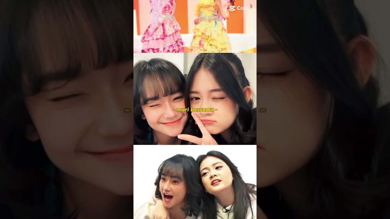 Sahabat yang lucu banget gak sih😊 #jktfreya #christyl