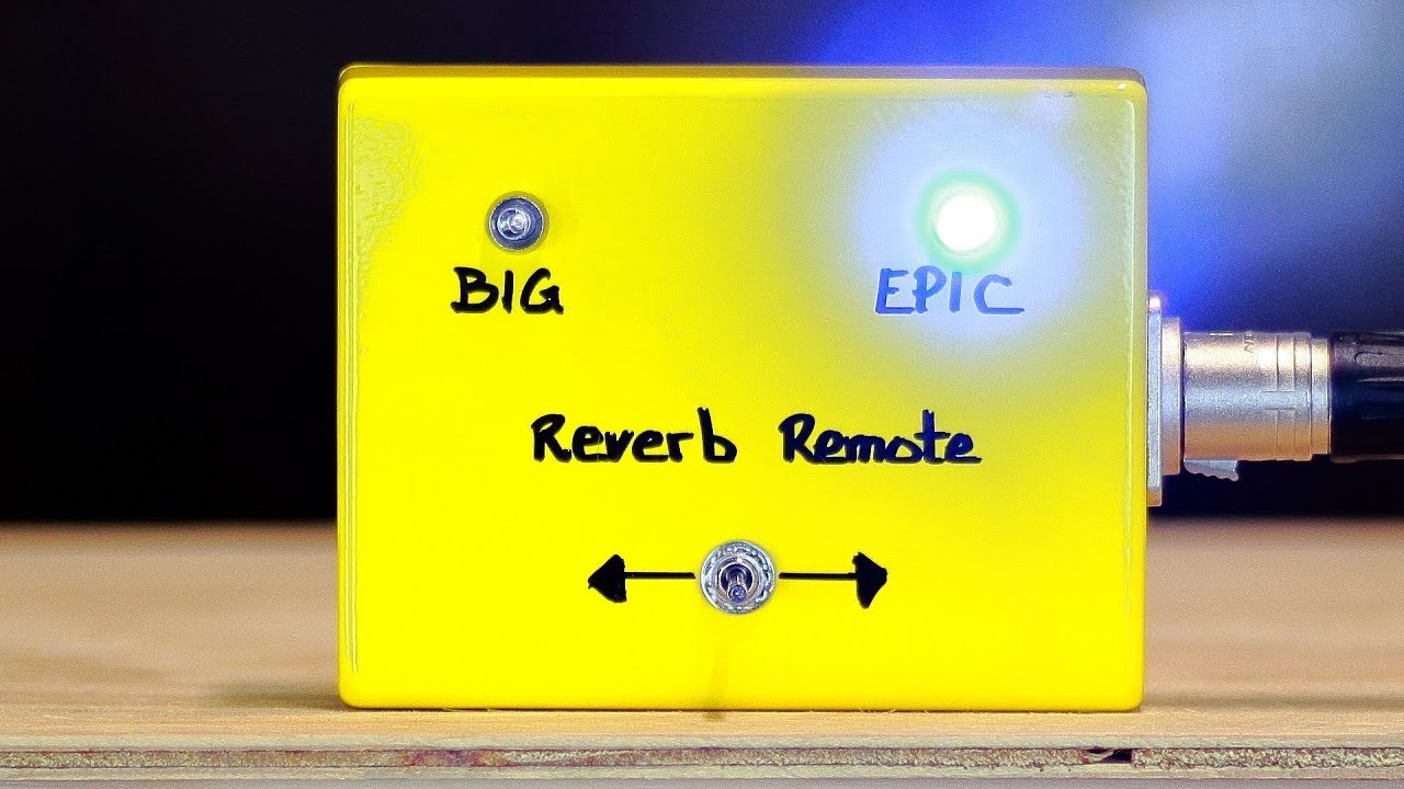 DIY Analog Plate Reverb - Part 8:  Remote Control