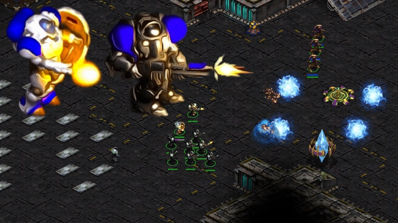 MARINE MEDIC PUSH vs PROTOSS OMG!!