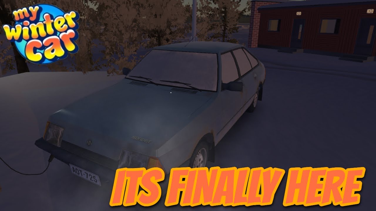 My Winter Car just released and its amazing - New store - Gas station