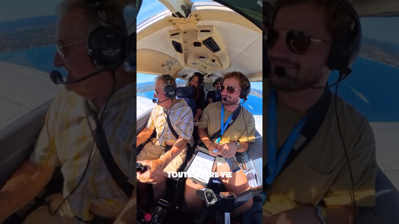 Je vol avec mon papi de 84 ans ✈️ 