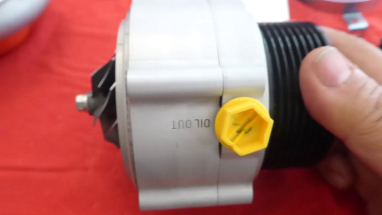 ROTREX C15-60 SUPERCHARGER 80mm pulley