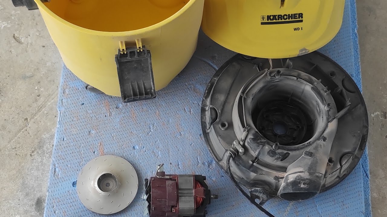 ремонт строительного пылесоса Karcher