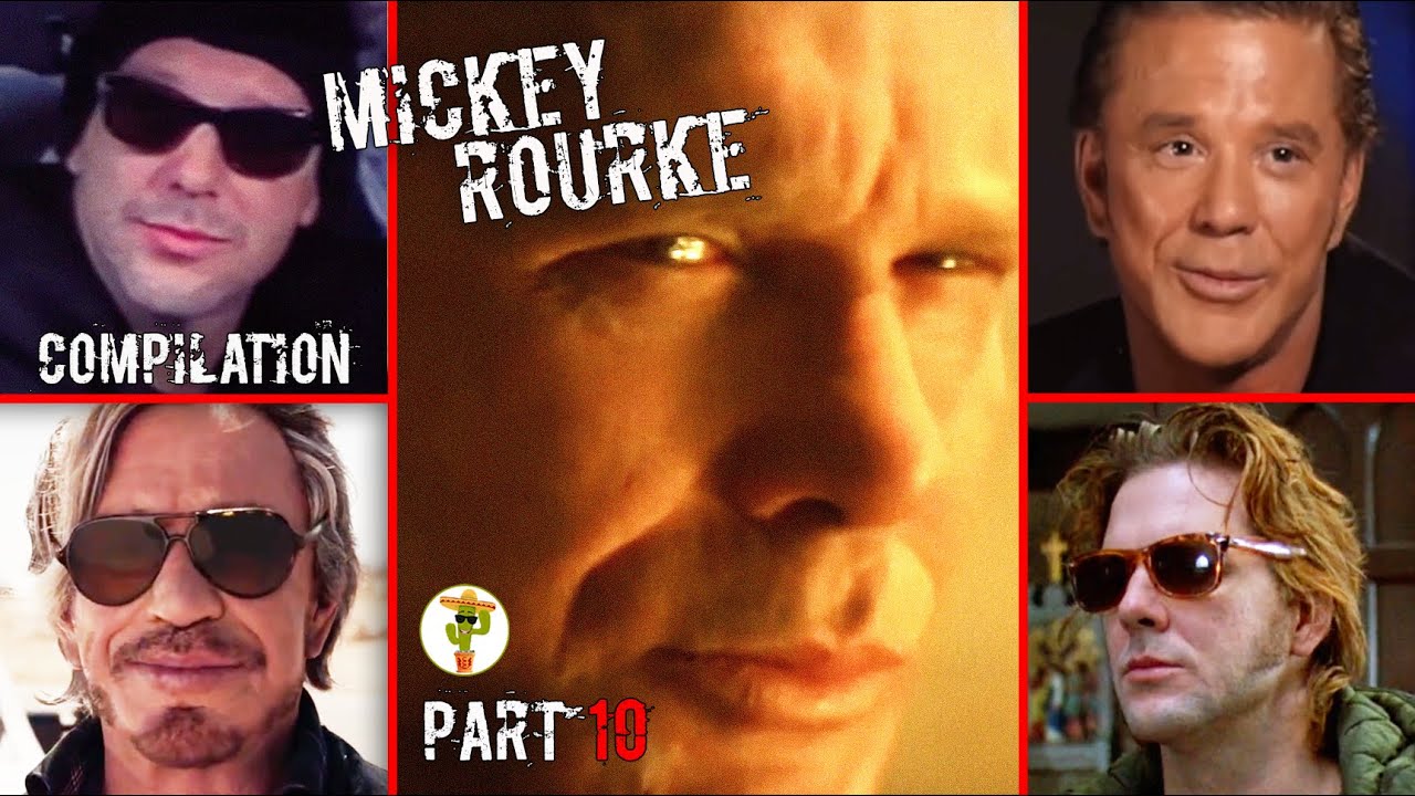 Mickey Rourke - Compilation Part 10 | Interviews, Rare Moments & Iconic Film Clips