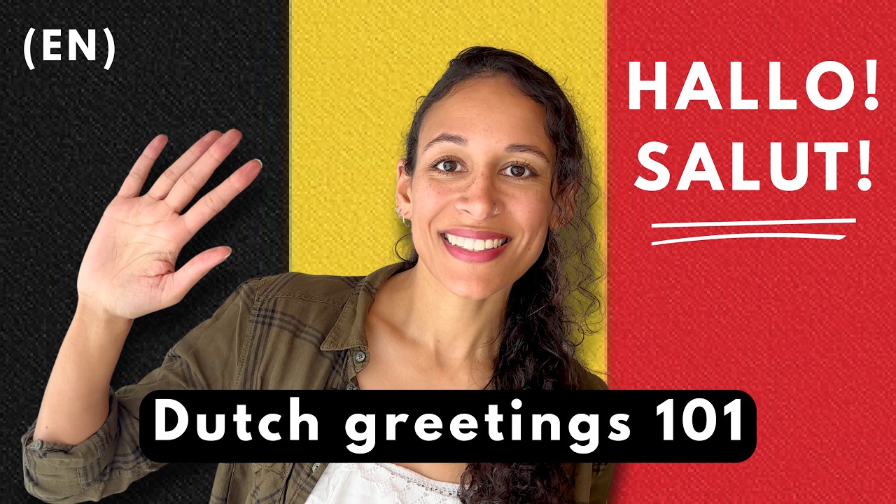 Dutch Greetings for Beginners | Learn Basic Dutch (A1 / NT2)