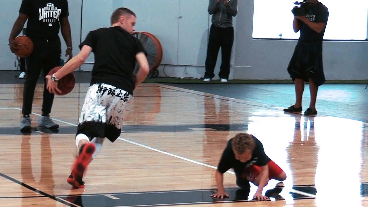 The PROFESSOR Does Young Hoopers DIRTY in 1V1s VS Volunteers!