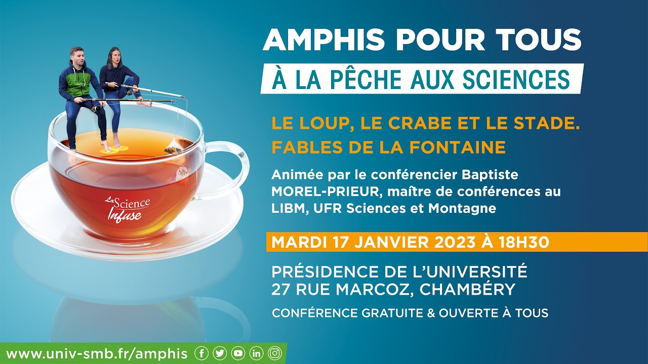 Amphis Pour Tous - Le loup, le crabe et le stade, fables de la fatigue