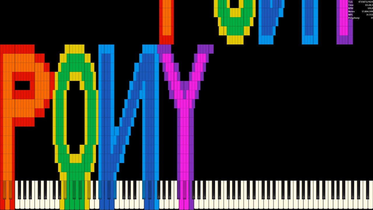 Ultralight MIDI Player. Catboy2001's Noise Challenge 4 (18,547,406 notes)