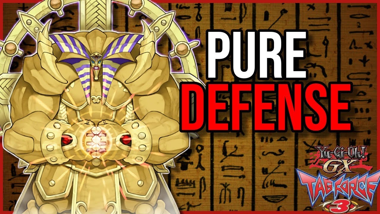 This Strategy is 100% DEFENSE | Sphinx Control | Yu-Gi-Oh! GX Tag Force 3 Deck Showcase