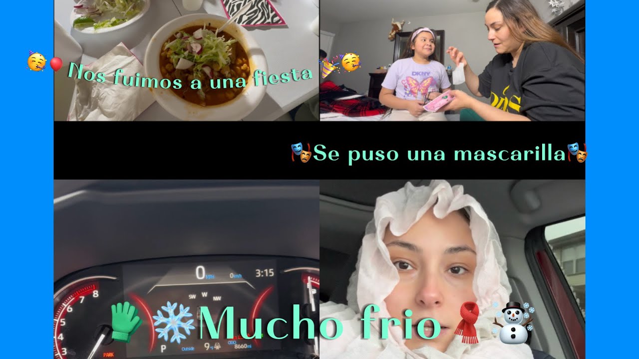 🧤SE PUSO MUY HELADO ❄️,ISIMOS ALGO NUEVO#vlog #comida #eldiariodefrancyvlogs #familia 