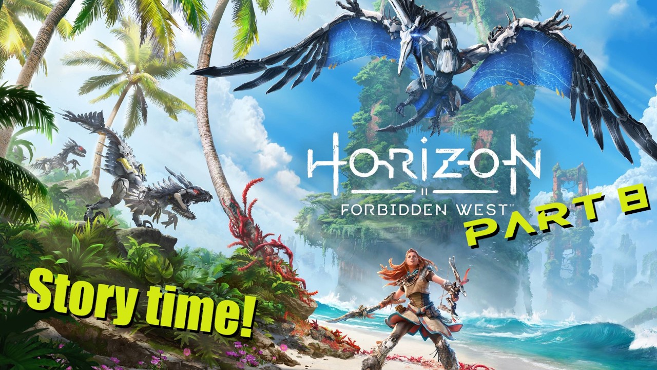 Horizon Forbidden West [LIVE] - Part 8 - Story time! I swear we'll do more story tonight!
