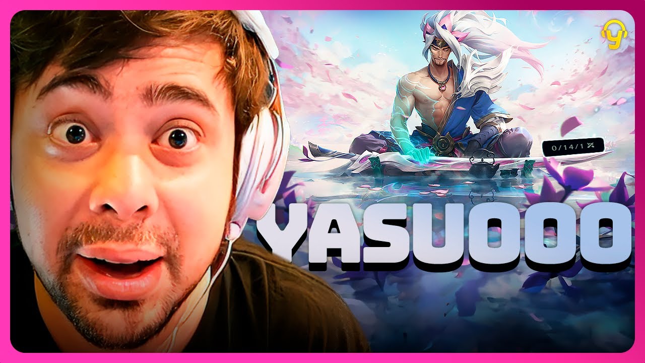 MOSTRANDO TODO MEU POTENCIAL COM O YASUO | Lives do Yoda