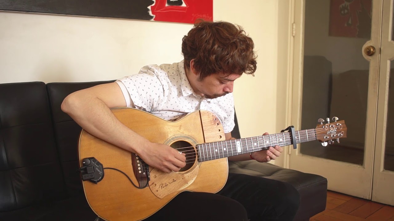 Aquatic ambience | Fingerstyle Guitar | Justo en la infancia