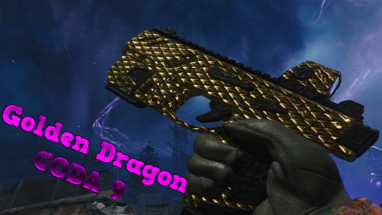 Golden Dragon CODA 9 Black ops 7 Zombies