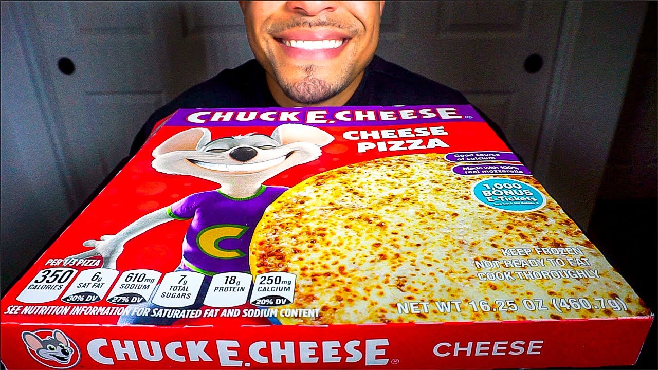 ASMR CHUCK E. CHEESE CHEESE PIZZA *BIG BITES* EATING SHOW MOUTH SOUNDS JERRY MUKBANG