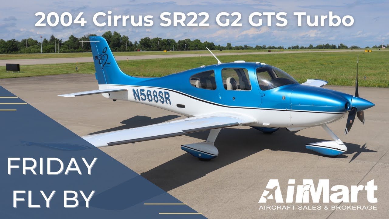 AirMart Friday Fly By - Cirrus SR22 G2 GTS Turbo N568SR