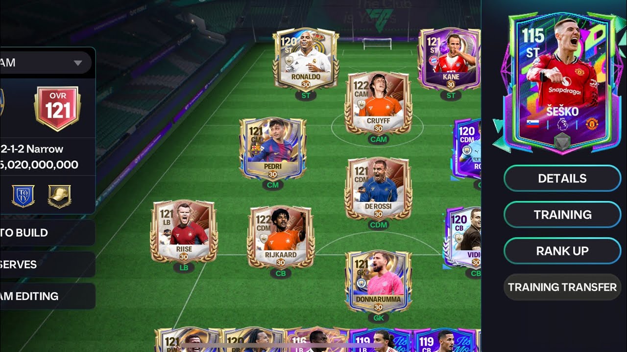 New update on my team as F2P🤩(EA LW please 🥹)