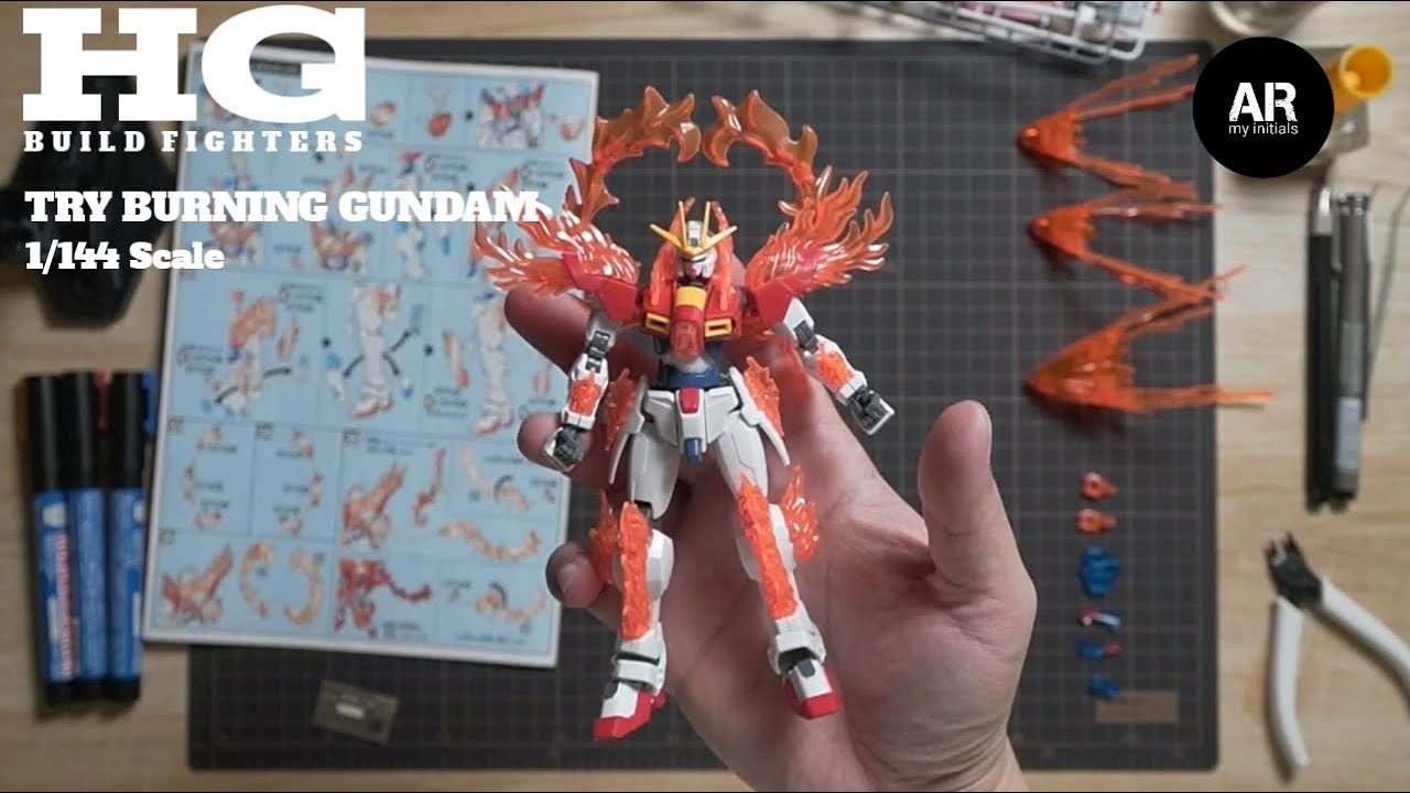 HG TRY BURNING GUNDAM | HG BUILD FIGHTERS | BUILD