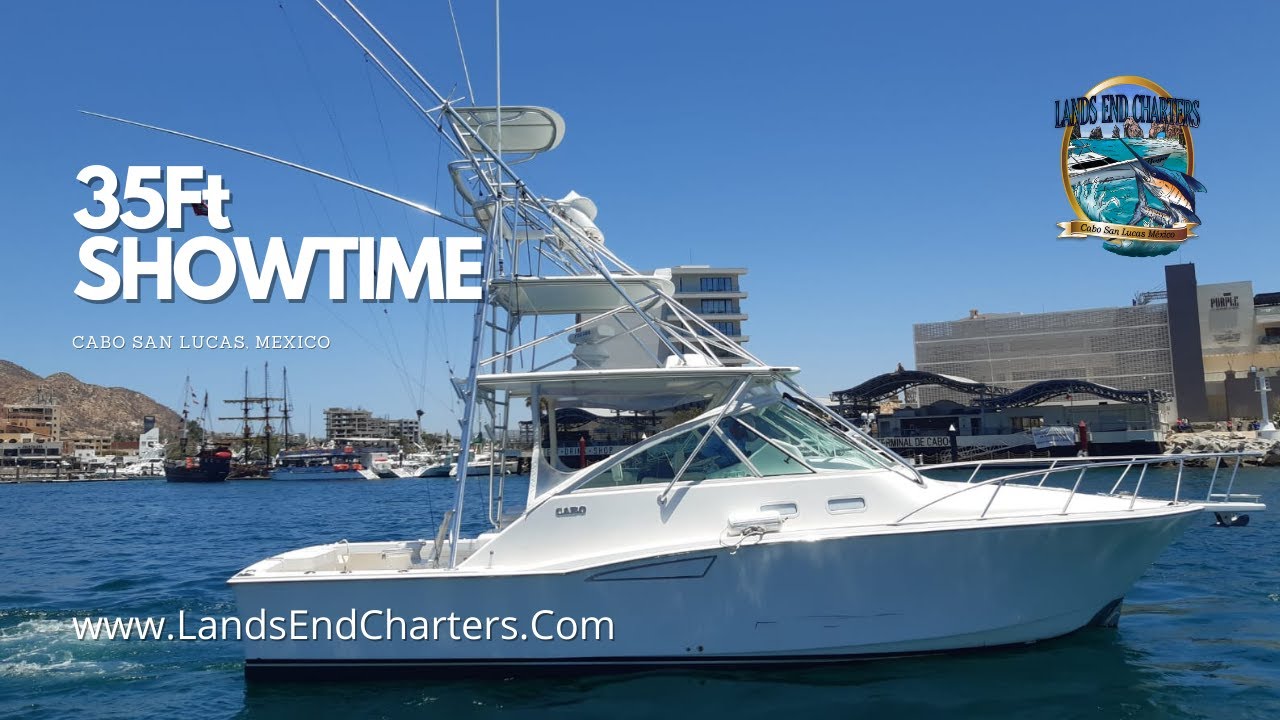 Cabo San Lucas Fishing Charters | 35Ft Showtime | Cabo Express