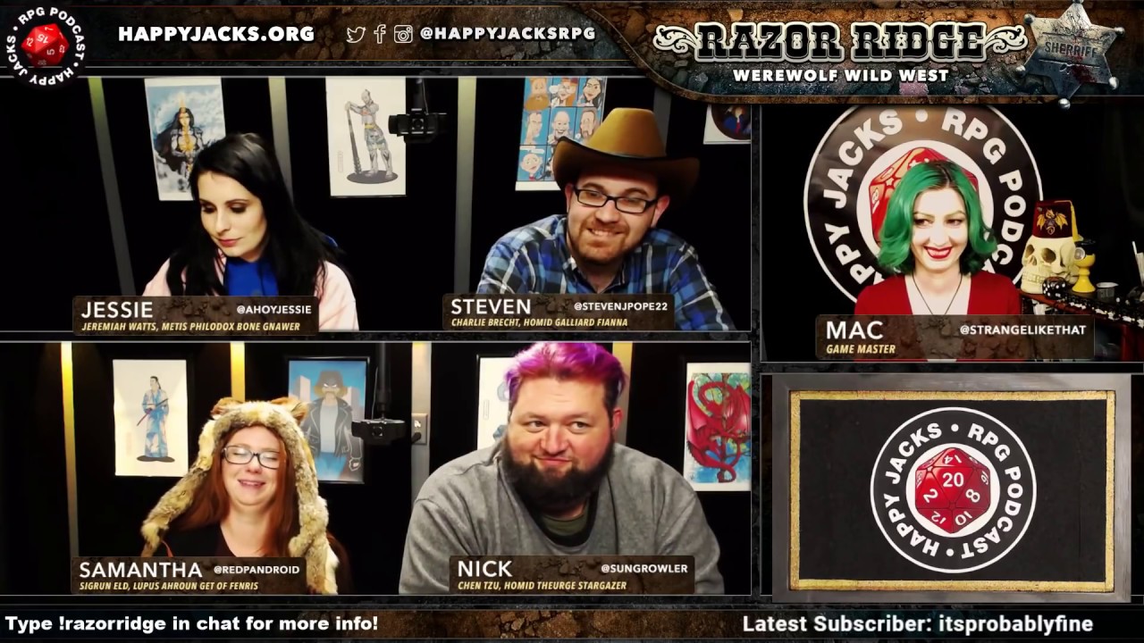 Razor Ridge - Werewolf: The Wild West #08 #rpg #tabletop #ttrpg #hjrpg #WorldofDarkness #WoD