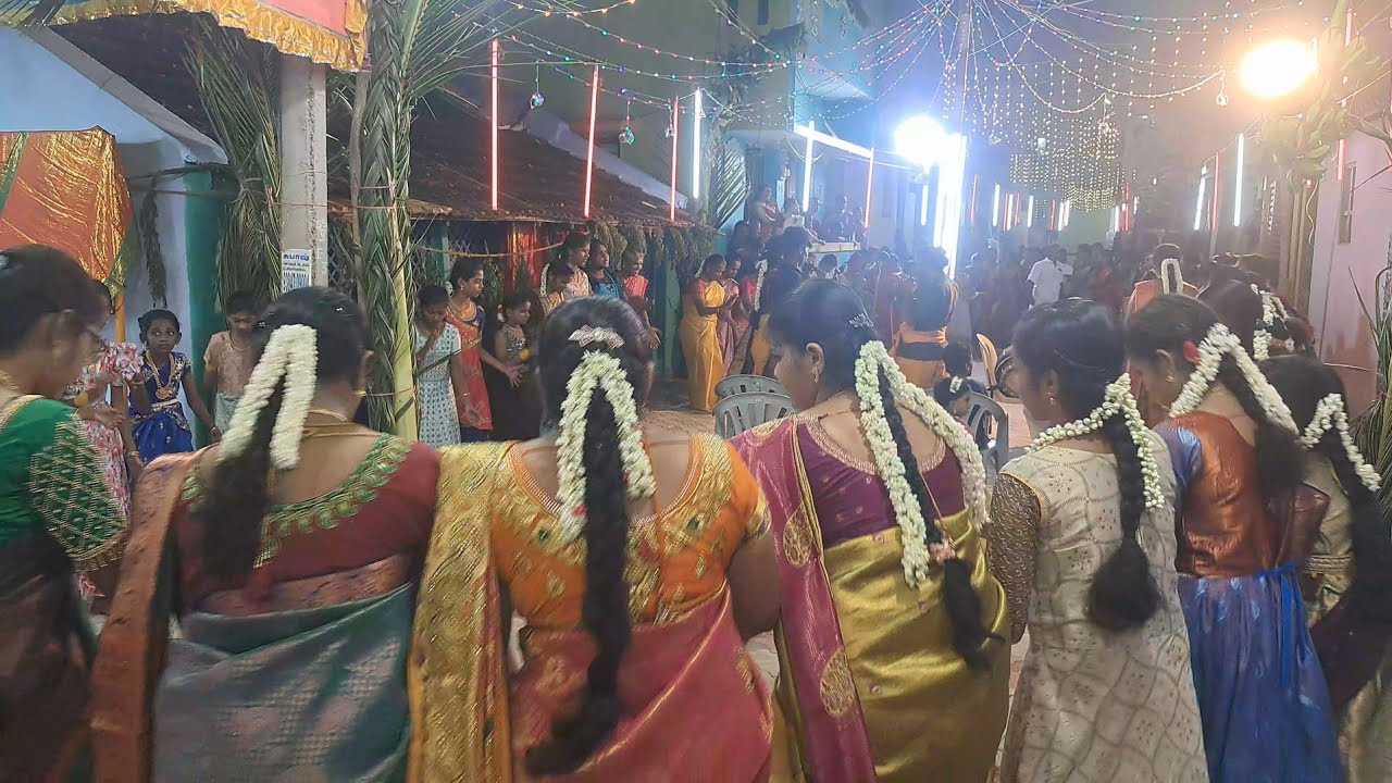 Ettayapuram naduvirpatti kummiyattam | kummi pattu 2025 #kummi
