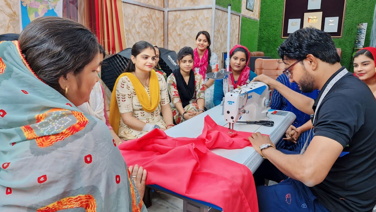 ladies pant stiching offline class part 1