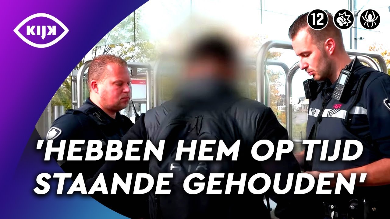 RET-BOA's lopen jongen zonder GELDIGE OV-KAART bijna mis | Overtreders | KIJK Misdaad