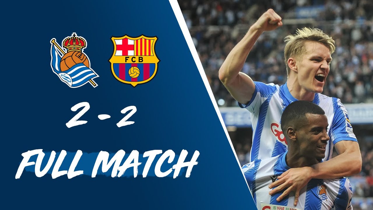 FULL MATCH | Real Sociedad 2-2 FC Barcelona LaLiga 2019/20