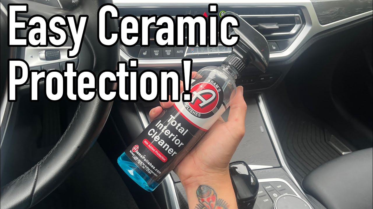 Adam&rsquo;s Total Interior Cleaner Review - Easy Ceramic Protection For Your Car's Interior!