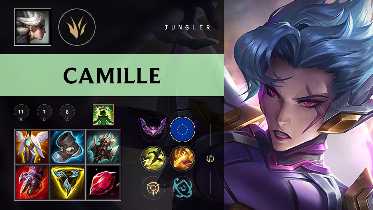 Camille Jungle vs Cho'Gath - EUW Master Patch 26.10