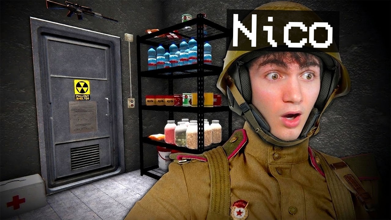 NICO, COSTRUISCE IL BUNKER PIÙ SICURO DI SEMPRE su HOUSE FLIPPER!