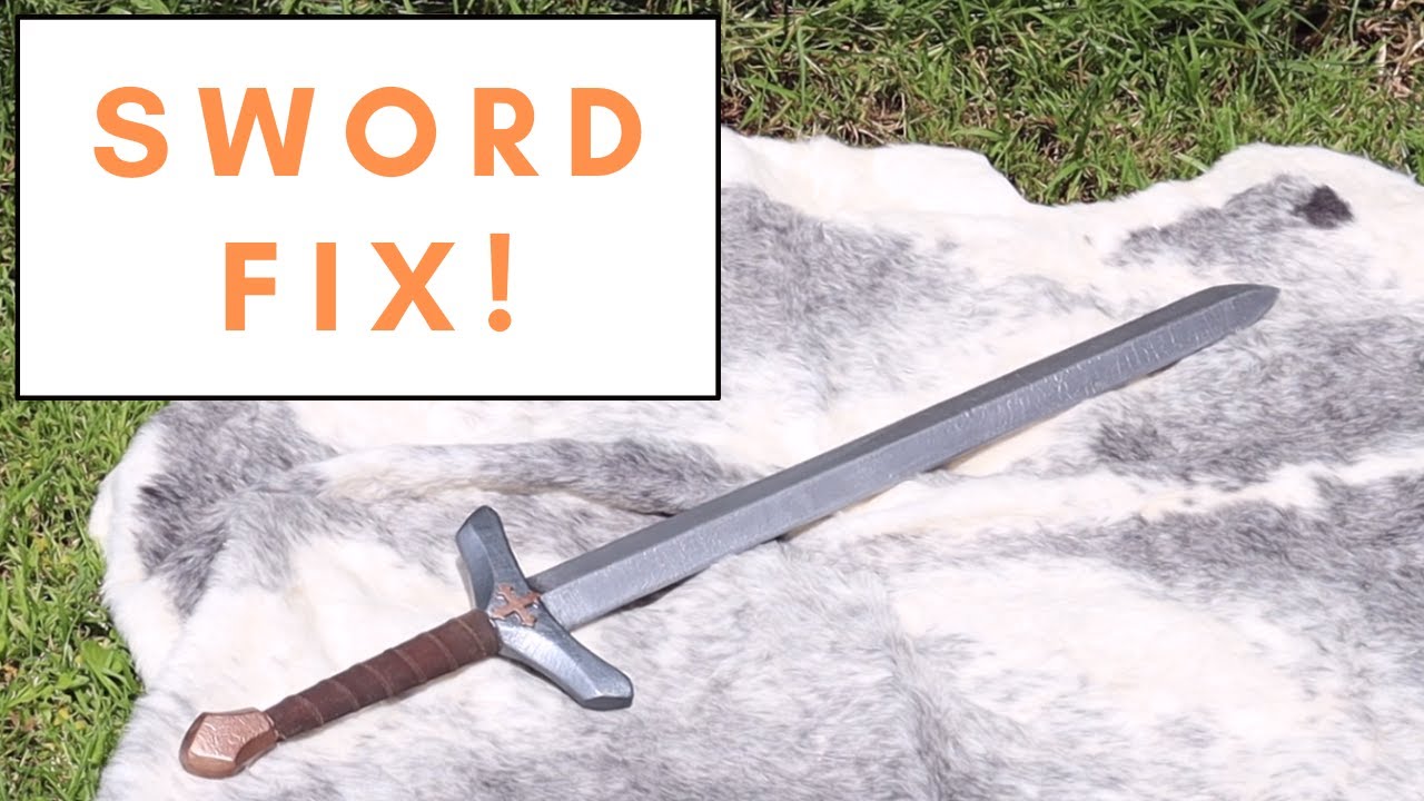 LARP Sword Restoration! : Painting Larp Weapons