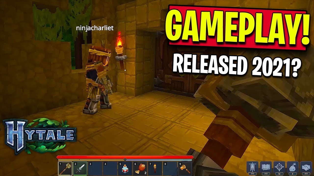 HYTALE RELEASING IN 2021... (New Gameplay)